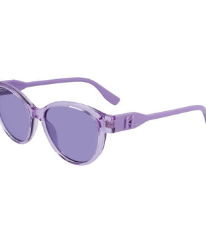 Karl Lagerfeld Purple Injected Sunglasses
