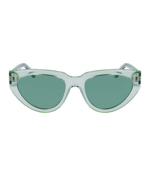 Karl Lagerfeld green injection sunglasses