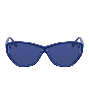 Karl Lagerfeld blue acetate sunglasses