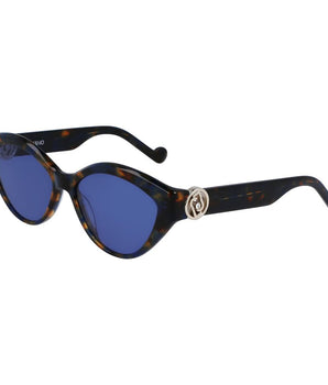 Liu Jo Blue Acetate Sunglasses
