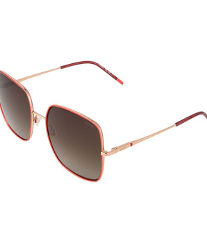 Hugo Boss Red Metal Sunglasses