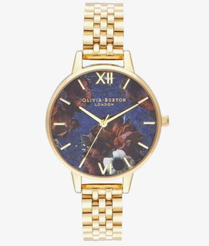 Olivia Burton Gold Stainless Steel Dress Watch