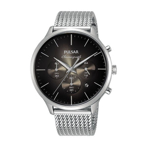 Reloj Pulsar de acero inoxidable gris