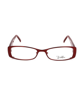 Emilio Pucci Red Metal Frames