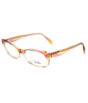Emilio Pucci Multicolor Plastic Glasses (Frames)
