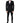 Dolce & Gabbana Black Wool MARTINI Formal 3 Piece Suit