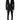 Dolce & Gabbana Black Wool 3 Piece Slim Fit Formal Men Suit