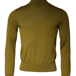 Dolce &amp; Gabbana Jersey de cuello alto de cachemira marrón