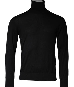 Dolce & Gabbana Black LongSleeve Turtleneck Pullover Sweater