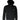 Dolce &amp; Gabbana Jersey negro con capucha y cremallera completa con placa del logo