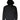 Dolce &amp; Gabbana Jersey negro con capucha y cremallera completa con placa del logo