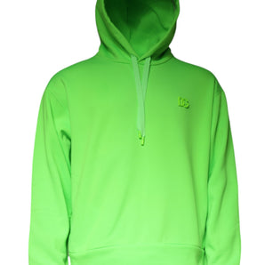 Dolce &amp; Gabbana Sudadera con capucha y logo verde