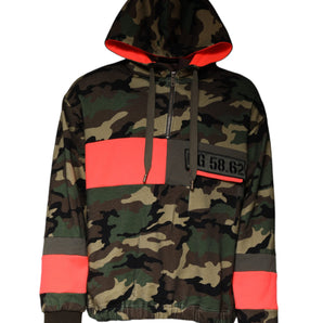 Dolce &amp; Gabbana Sudadera Con Capucha De Camuflaje Multicolor Para Hombre