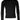 Dolce &amp; Gabbana Jersey negro de manga larga con cuello redondo