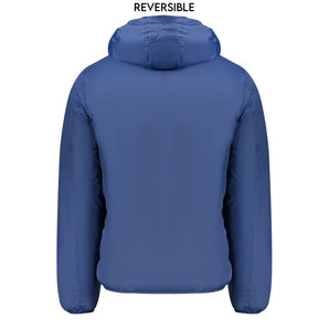 Norway 1963 Blue Polyamide Men's Reversible Jacket