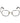 Max Mara Brown Metal Glasses (Frames)