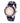 Chronotech Black Leather Dress Watch