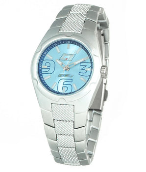 Chronotech Silver Stainless Steel Bracelet Watch