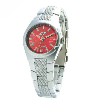 Chronotech Silver Stainless Steel Dress Watch
