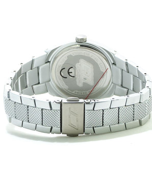 Chronotech Silver Polycarbonate Dress Watch