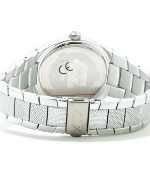 Chronotech Gray Aluminum Dress Watch