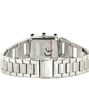 Chronotech Silver Stainless Steel Dress Watch