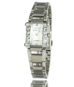 Chronotech Silver Stainless Steel Bracelet Watch