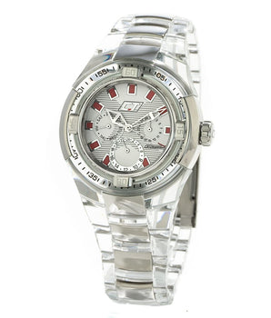 Chronotech Transparent Polycarbonate Dress Watch