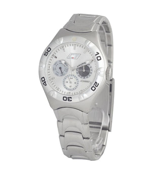 Chronotech Silver Stainless Steel Dress Watch