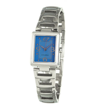 Chronotech Silver Stainless Steel Dress Watch