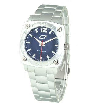 Chronotech Silver Stainless Steel Dress Watch