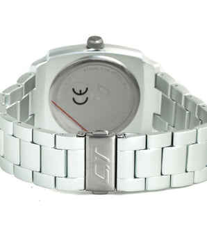 Chronotech Silver Stainless Steel Dress Watch