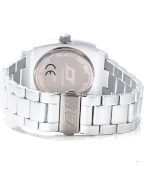 Chronotech Silver Aluminum Dress Watch