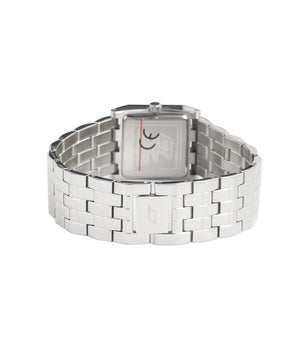 Chronotech Silver Stainless Steel Dress Watch
