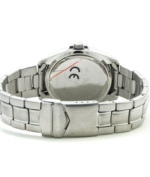 Chronotech Silver Stainless Steel Dress Watch