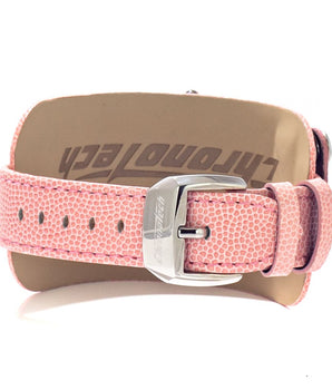 Chronotech Multicolor Leather Dress Watch