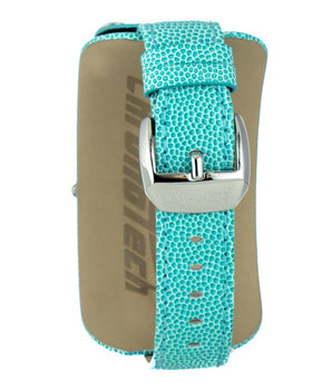 Chronotech Blue Leather Dress Watch