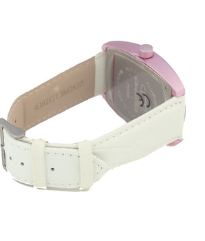 Chronotech Multicolor Leather Dress Watch