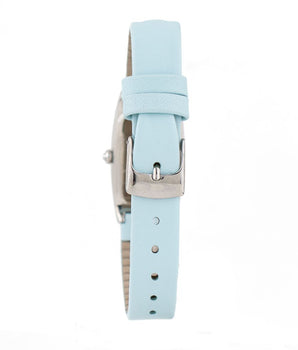 Chronotech Blue Leather Dress Watch