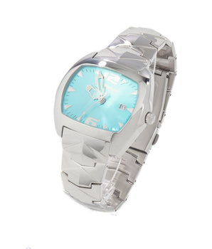 Chronotech Silver Stainless Steel Dress Watch