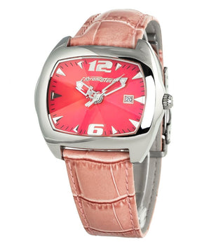 Chronotech Multicolor Leather Dress Watch
