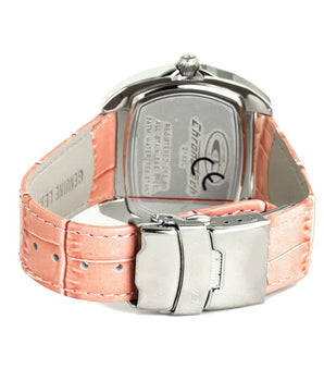 Chronotech Multicolor Leather Dress Watch