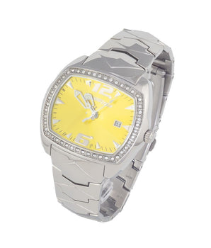 Chronotech Silver Stainless Steel Dress Watch