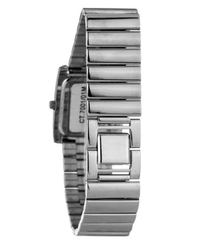 Chronotech Silver Stainless Steel Dress Watch