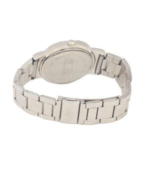 Chronotech Silver Stainless Steel Dress Watch