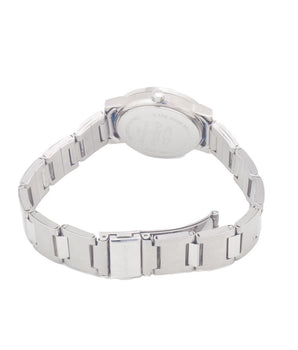 Chronotech Gray Stainless Steel Dress Watch