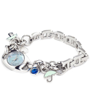 Chronotech Silver Stainless Steel Bracelet Watch