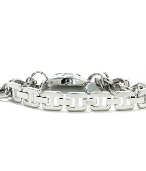 Chronotech Silver Stainless Steel Dress Watch