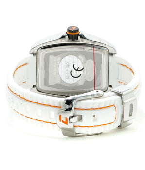 Chronotech White Rubber Dress Watch
