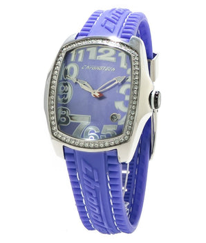 Chronotech Blue Rubber Sport Watch